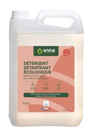 Image de ENZYPIN LE VRAI PROF. DETARTRANT SANITAIRES 5L ECOLABEL