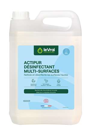 Image de ACTIPUR DESINFECTANT SURFACES 5L PAE VIRUCIDE ECOCERT