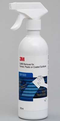 Image de ANTI-GRAFFITI '3M' GR1 500ML* POUR SURFACES PLASTIQUES