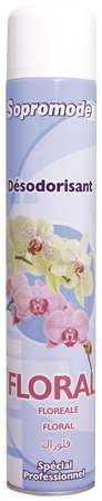 Image de BOMBE DÉSODORISANTE FLORAL 750ML SOPROMODE
