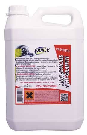 Image de PREVENTIF ANTI-GRAFFITIS & AFFICHE 5L