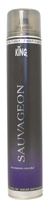Image de BOMBE DÉSODORISANTE KING SAUVAGEON AUX ESSENCES NATURELLES