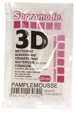 Image de DOSE 3D PAMPLEMOUSSE 20ML (250 DOSES DE 20ML) SOPROMODE