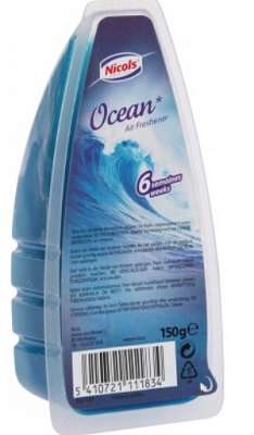 Image de GEL DESODORISANT OCEAN FRESH 150G BARQUETTE