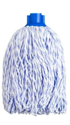 Image de FRANGE BALAI ESPAGNOL MICROFIBRE A VIS BLANCHE RAYEE