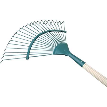 Image de BALAI GAZON AVEC MANCHE FIL PLAT