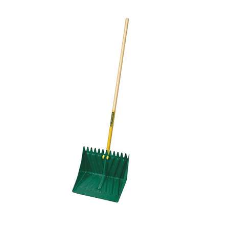 Image de PELLE REVERSIBLE 42CM M.BOIS 'POLYPELLE' INCURVEE