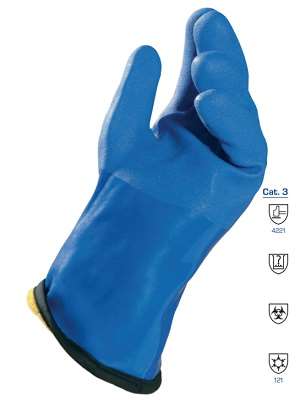 Image de GANTS TEMP SEA PVC/BLEU T9 REF 77031