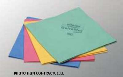 Image de LAVETTE MICRON QUICK ROUGE (5) NON TISSEE-38*40CM-MICROFIBRE