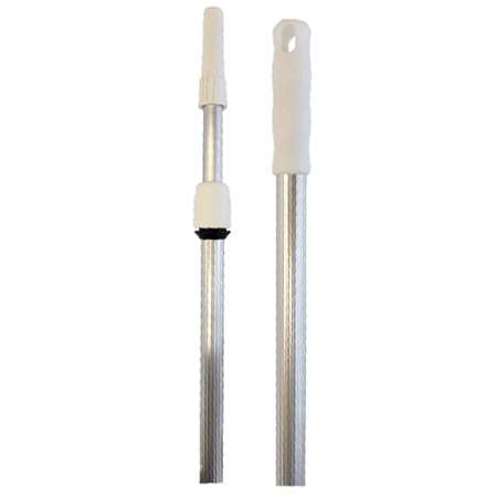 Image de MANCHE TELESCOPIQUE ALU 2*1M EMBOUT CONIQUE A VIS GRIS