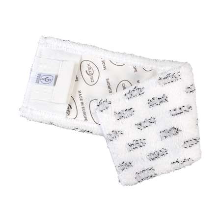 Image de FRANGE MICROFIBRE VELOURS DX1 BLANCHE +TACHES BLEUES POCHES/
