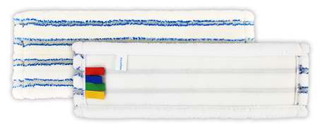 Image de FRANGE MICROZEBRE 40CM VELCRO (MULTINET) BLANCHE RAYE GRIS