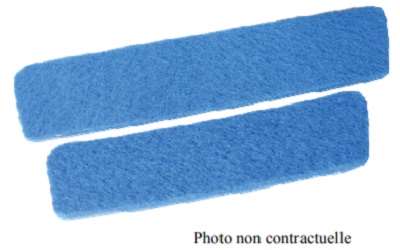 Image de SEMELLE FIBRE 40CM BLEU VELCRO (SYSTEME MULTINET)