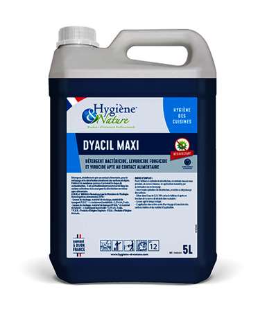Image de DYACIL MAXI DEGRAISSANT DESINFECTANT 5L VIRUCIDE ALIMENTAIRE