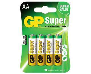 Image de PILE RONDE PETITE LR06 (4) ALCALINE 1.5V AA