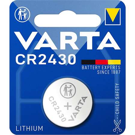 Image de PILE BOUTON CR2430 LITHIUM 3V