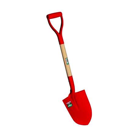 Image de PELLE A SABLE (INCENDIE) ROUGE AVEC POIGNEE METALLIQUE