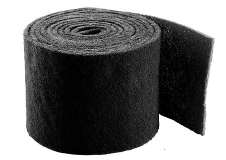 Image de TAMPON ABRASIF NOIR ROULEAU DE 3 METRES ECOGREEN