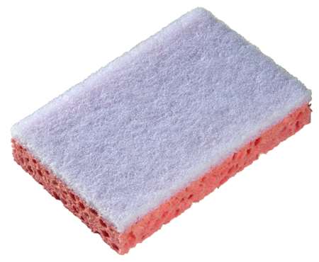 Image de TAMPONGE SANITAIRE ROSE BLANC