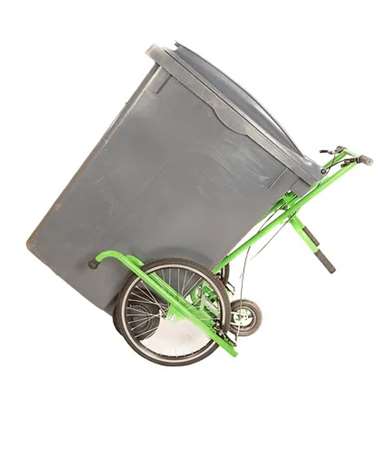 Image de ROULEUR DE BAC A 2 ROUES ERGO. EQUIPE DE 2 ROUES 16 POUCES+F