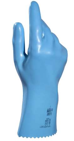 Image de GANTS BLEUS DOUBLES JERSEY 300 T7