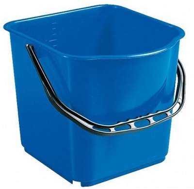Image de SEAU (CHARIOT) 15L BLEU GRADUE
