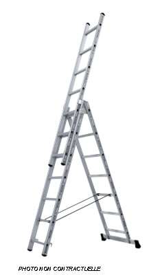 Image de ECHELLE TRANSF. 3PL 2.64/6.00M 9 BARREAUX REF. 1243/009 BASE