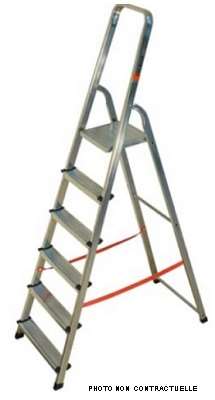 Image de ESCABEAU ALU 6 MARCHES