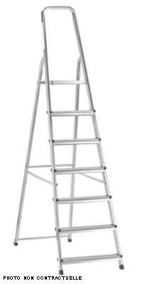 Image de ESCABEAU ALU 7 MARCHES