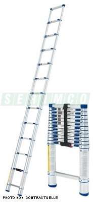 Image de ECHELLE PLIANTE TELESCOPIQUE X-TENSO 3.20M 11 ECHELONS