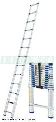 Image de ECHELLE PLIANTE X-TENSO 3.80M 13 ECHELONS REF 00094617 TELES