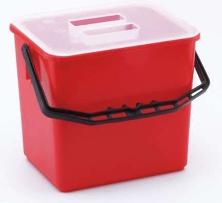 Image de SEAU 6L GRADUE AVEC COUVERCLE
