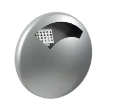 Image de CENDRIER MURAL DISCO 0.5L GRIS METAL DIAM 19