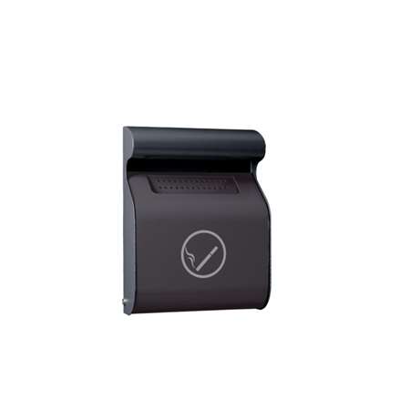 Image de CENDRIER MURAL 3L EXTERIEUR GRIS GINEVRA