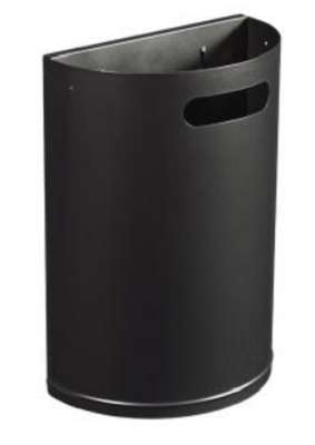 Image de CORBEILLE DECROCHABLE 20L MURAL MANGANESE LIGNE ARKEA