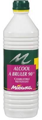 Image de ALCOOL A BRULER (90°) 1L