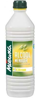 Image de ALCOOL MENAGER CITRON (70°) 1L