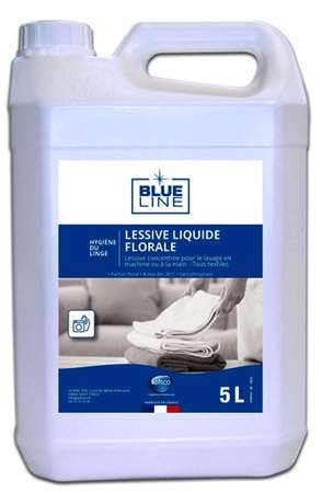 Image de LESSIVE LINGE LIQUIDE BL 5L SS PHOSPHATE BLUE LINE FLORAL