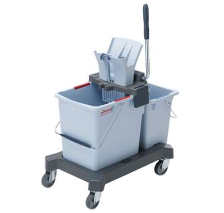 Image de SEAU ULTRASPEED 25L DOUBLE +PRESSE+SUPPORT+MOP MICRO