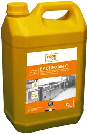Image de FOOD LINE BACTIFOAM 5 L DEGRAISSANT DESINFECTANT SPE GRAISSE