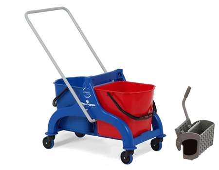 Image de CHARIOT FRED 2X15L GUIDON +PRESSE A PLAT