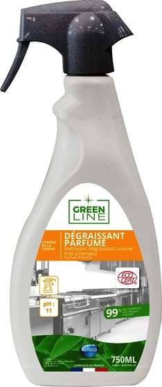 Image de GREEN LINE 145 DEGRAISSANT PARFUME VAPO DE 750ML ECOCERT