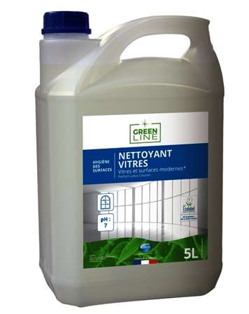 Image de GREEN LINE 148 NETTOYANT VITRES 5L ECOLABEL