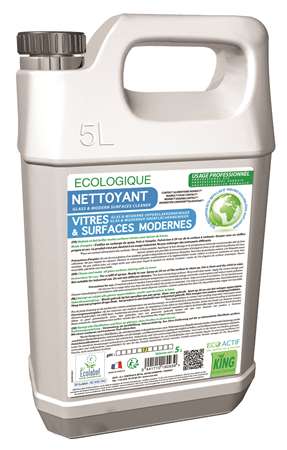 Image de NETTOYANT VITRES 5L ECOACTIF KING ECOLABEL