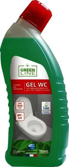 Image de GREEN LINE GEL DETARTRANT WC 750ML ECOLABEL