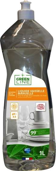 Image de GREEN LINE 150 LIQUIDE VAISSELLE MAIN 1L ECOCERT