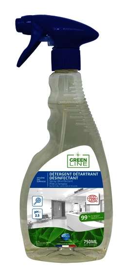 Image de GREEN LINE NETTOYANT DESINFECTANT 750ML ECOCERT P.A.E