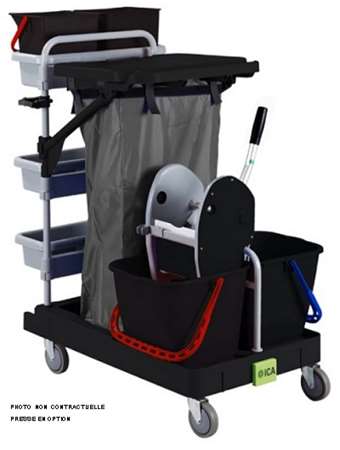 Image de CHARIOT INTEGRAL 13 MS R: 150 2 BACS+SUPP SAC+ 2 SEAUX 15L 2