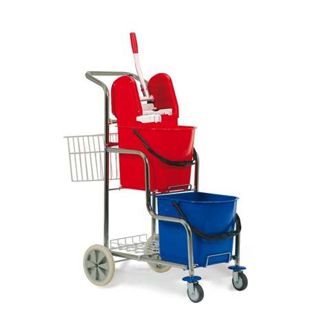 Image de CHARIOT SCALA SPECIAL ESCALIER 2 SEAUX 15L 0708020/SP METAL