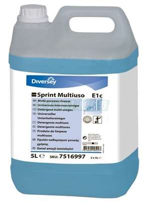 Image de SPRINT MULTIUSO E1C 5L NETTOYANT DETACHANT VITRES ET SURFACE